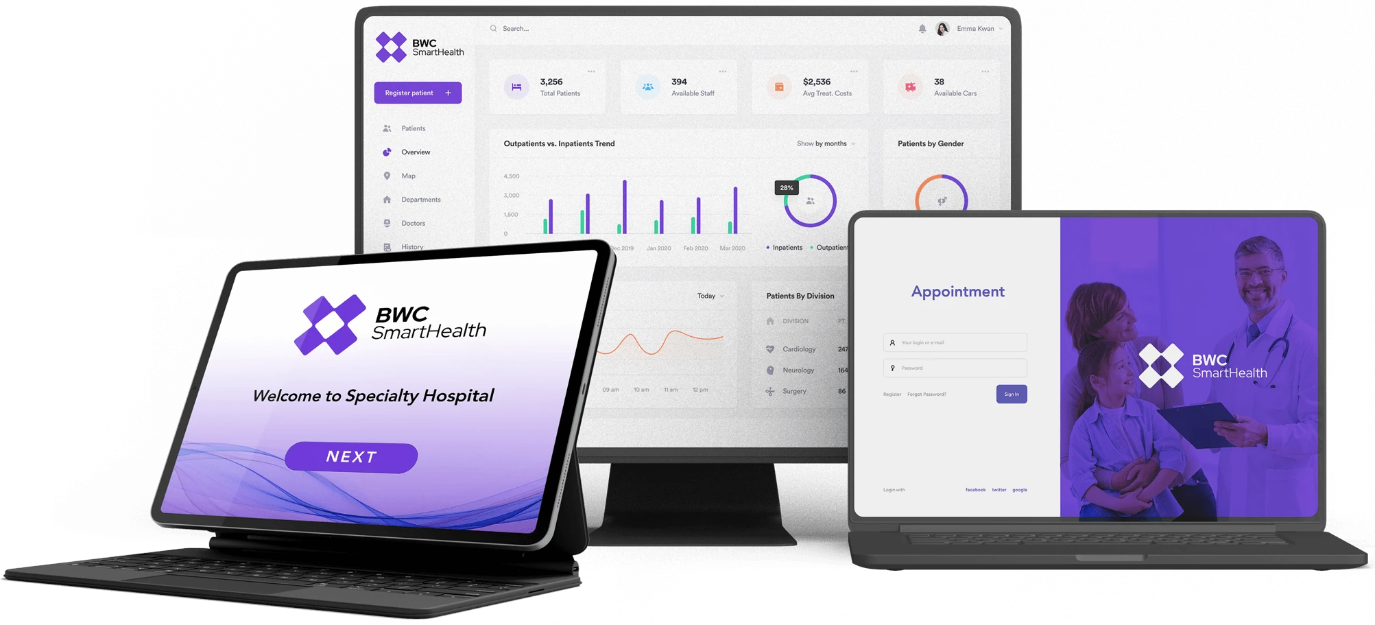 BWC Smart Health Screens